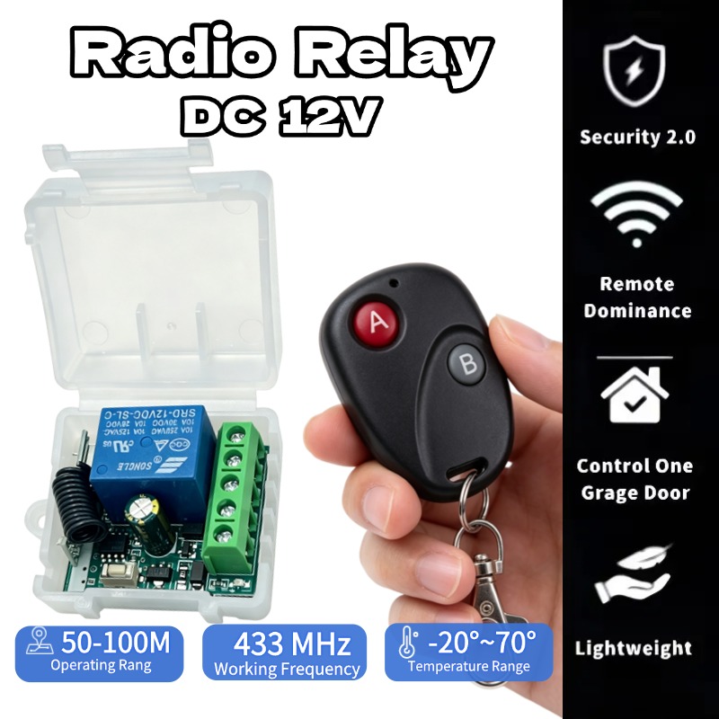 433Mhz Receiver Module - 433 Mhz Universal Wireless Remote Control
