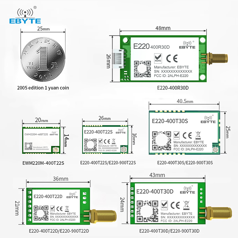 LLCC68 LoRa Module UART 433MHz - 433Mhz Receiver Module 评论和价格