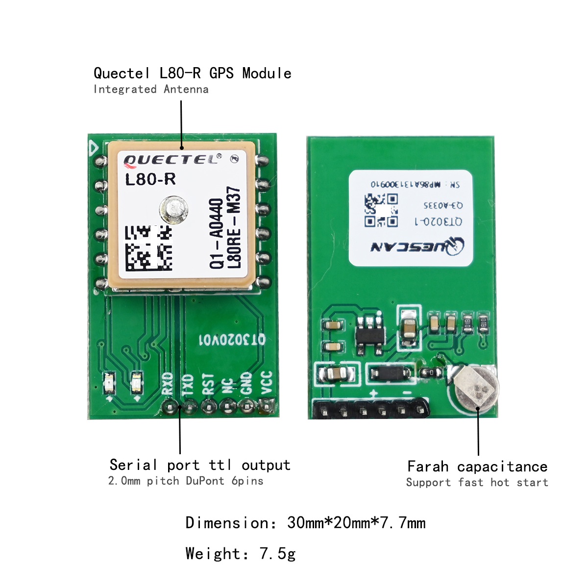 Quectel L80-R L80RE-M37 Serial - Home Automation Arduino 评论和价格
