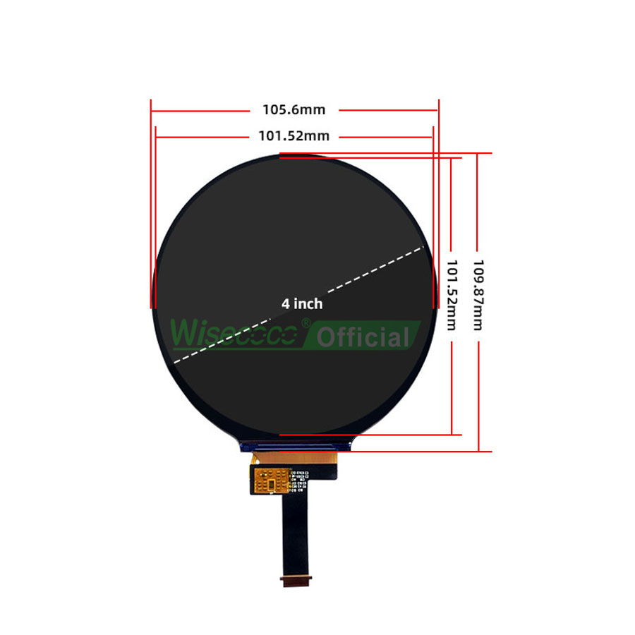Wisecoco 4 Inch Round LCD Disp - Home Automation Raspberry Pi 评论和价格
