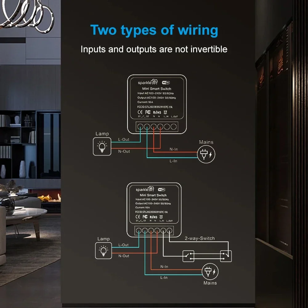 16A Matter WIFI Smart Switch A - Home Automation Tutorial 评论和价格