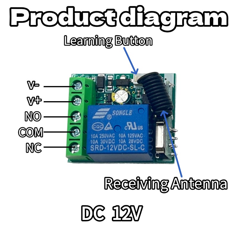 433 Mhz Universal Wireless Rem - 433Mhz Receiver Module 评论和价格