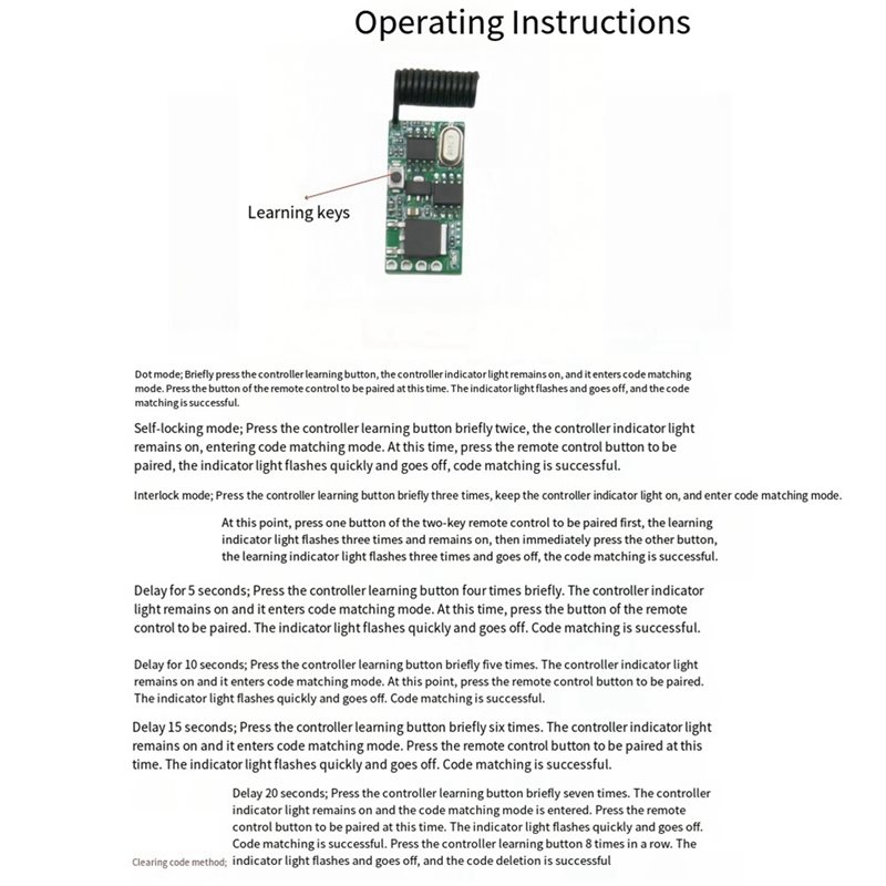Y45A-For RF Switch Controller+ - 433Mhz Receiver Module 评论和价格