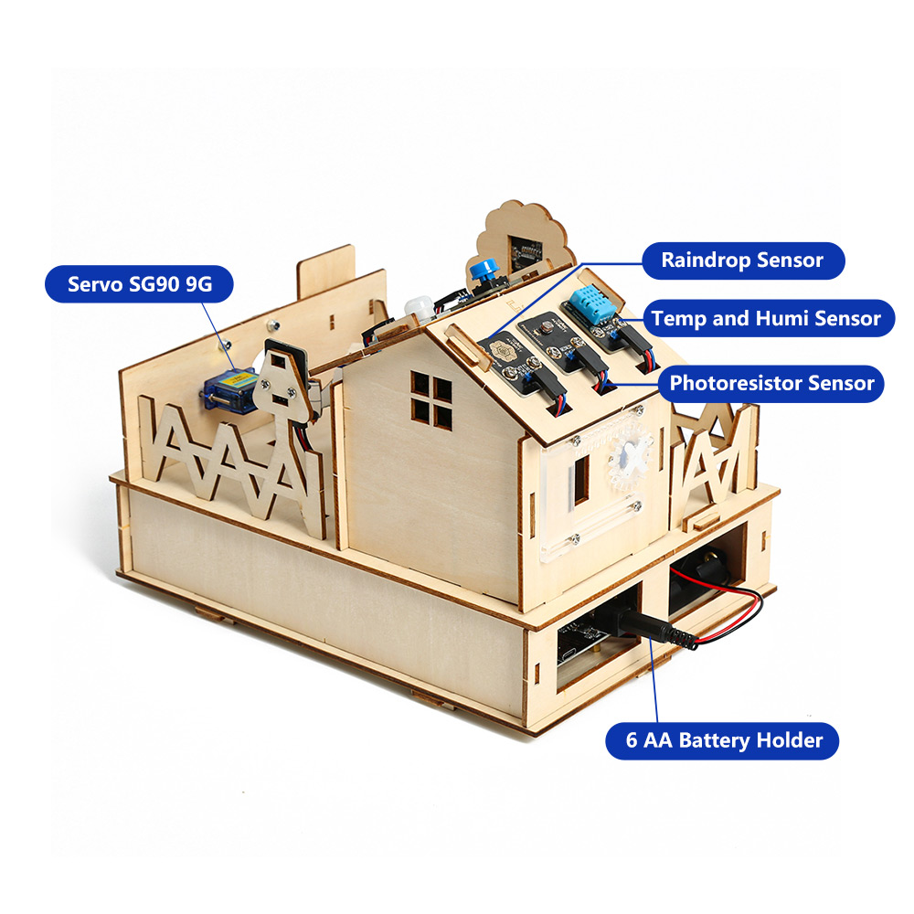 ACEBOTT DIY Smart Home Kit for - Home Automation With Arduino 评论和价格