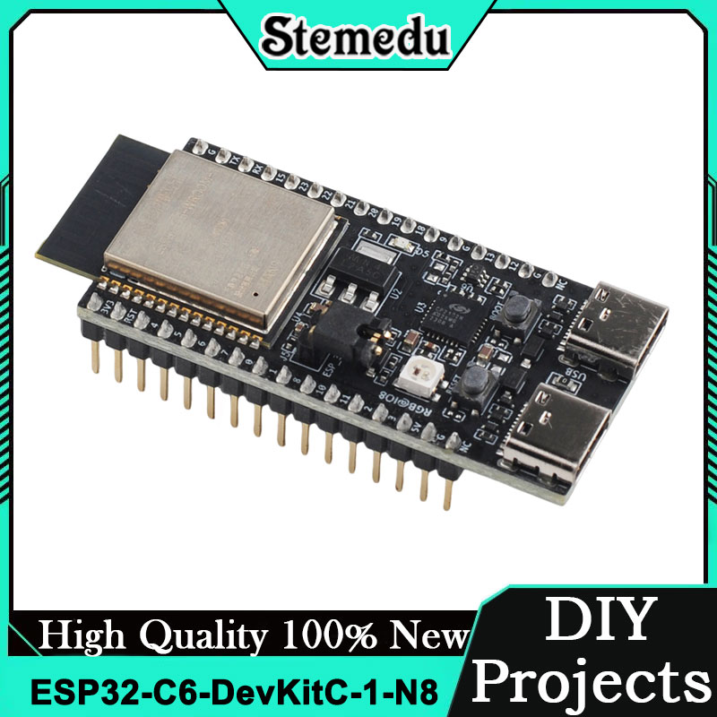 ESP32 C6 DevKitC 1 N8 IoT Boar - Iot Diy Home Automation 评论和价格