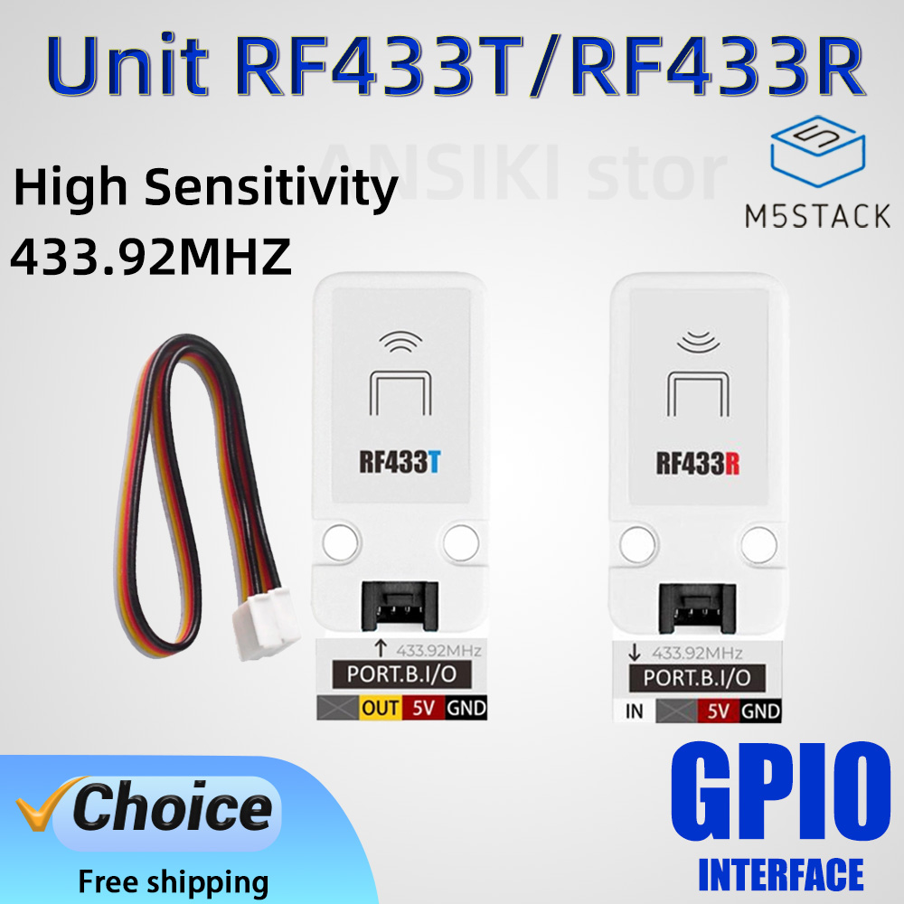 M5Stack Unit RF433T/RF433R IoT - Home Automation Tutorial 评论和价格