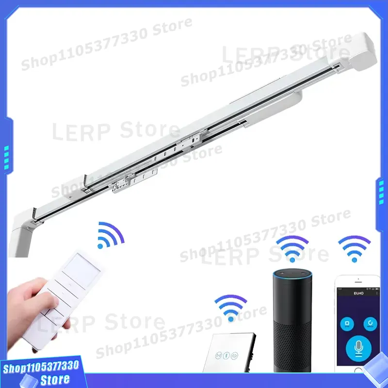 Smart Electric Curtain Track M - Home Automation System Design 评论和价格