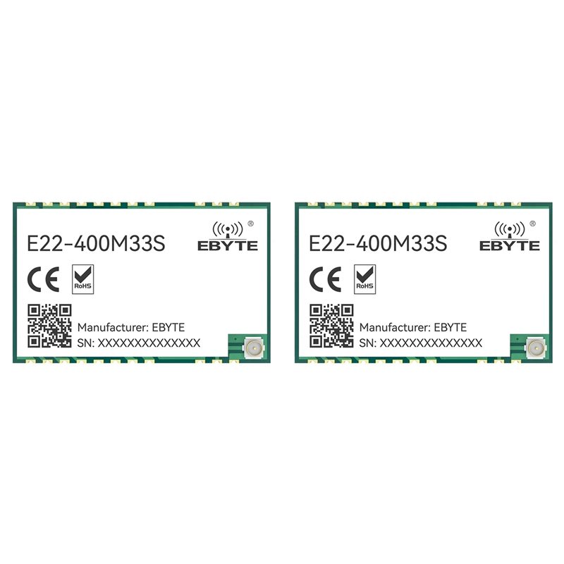 2X EBYTE SX1268 433Mhz Lora Wi - 433Mhz Receiver Module 评论和价格