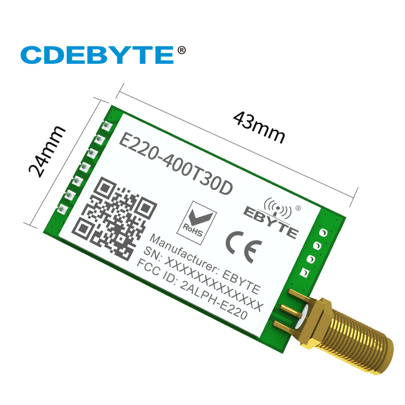 LLCC68 LoRa Wireless Module 43 - 433Mhz Receiver Module 评论和价格